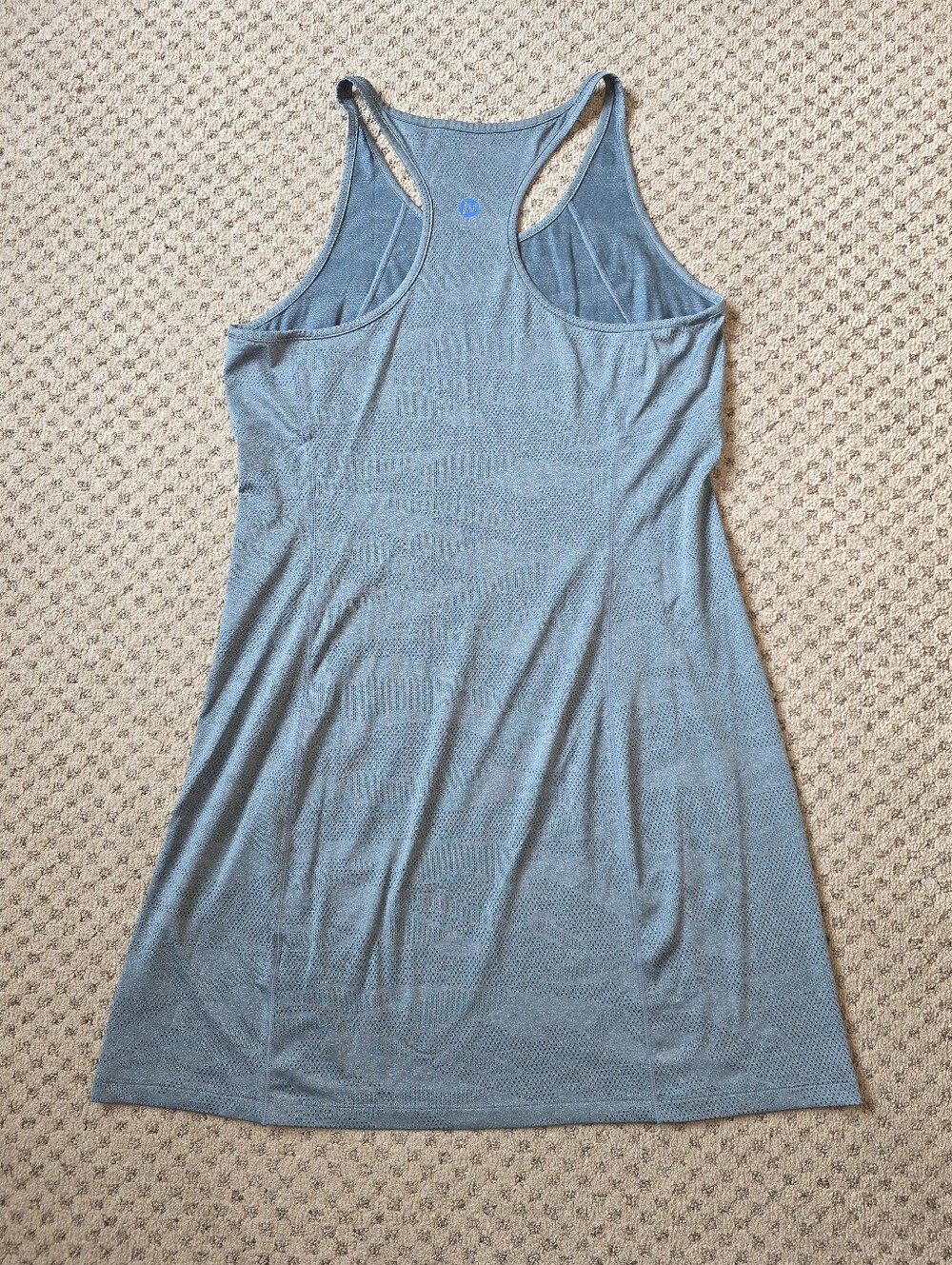 Merrell Dusty Blue Racerback Tank Dress - Picture 5 of 7